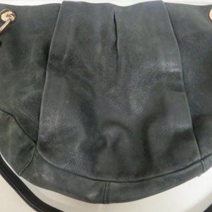 Vince Camuto black leather crossbody purse